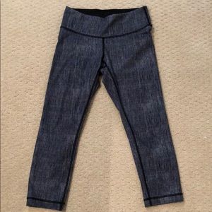 Gray Lulu lemon leggings